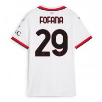 AC Milan Youssouf Fofana #29 Bortatröja Dam 2024-25 Kortärmad